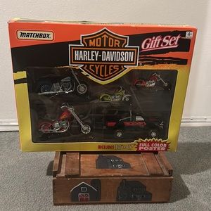 Matchbox Harley Davidson gift set 1994